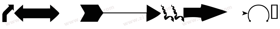 KG Arrows字体转换